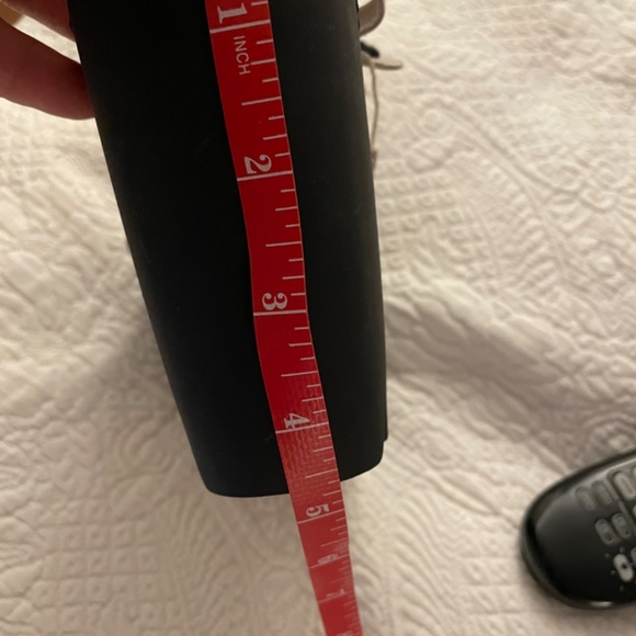 Vic mate black and beige size 6, made in Italy leather  platform and fun! - Picture 6 of 7